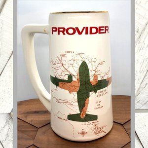 Rare Vntg 1970's Air Force Provider Stein/Mug